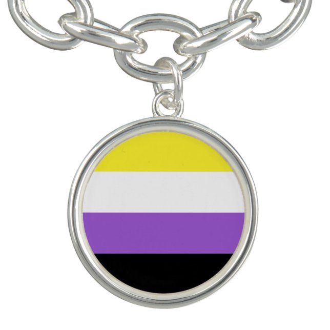 Non Binary Pride Flag Bracelet (Design)