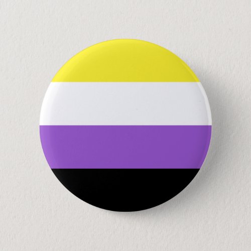Non Binary Pride Flag Button