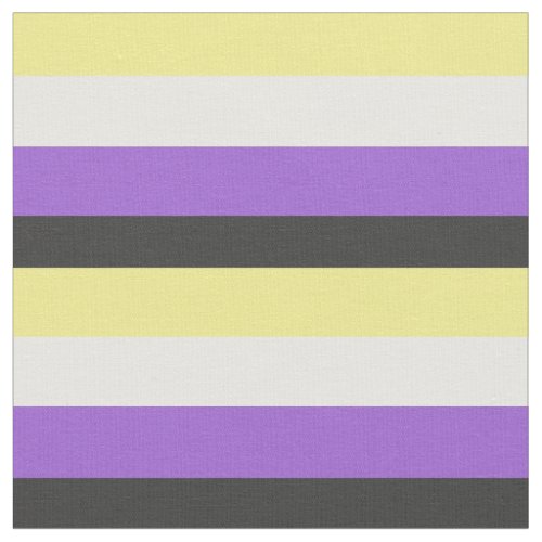 Non_Binary Pride flag Fabric