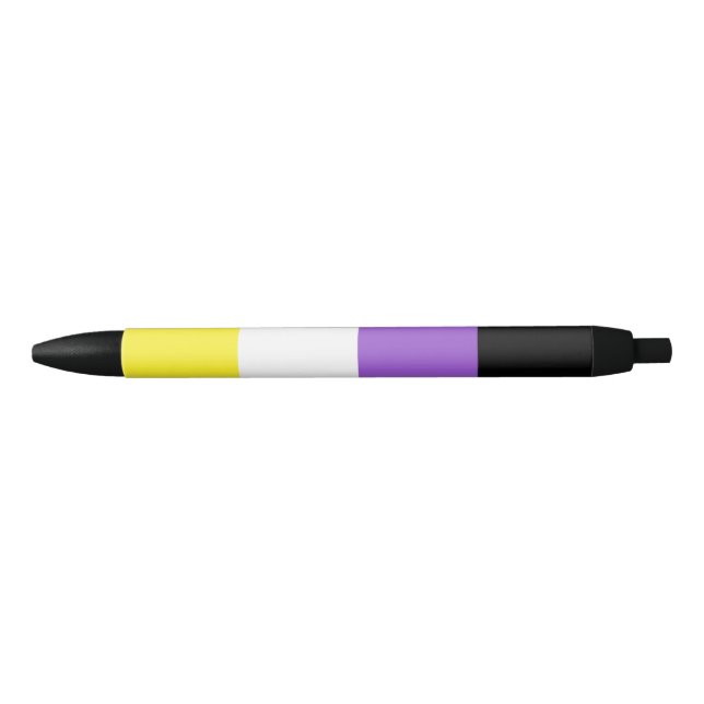 Non Binary Pride Flag Pen (Front)