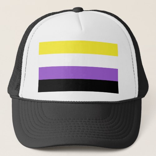 Non Binary Pride Trucker Hat