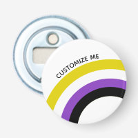 Non Binary Rainbow Non-Binary Flag Custom