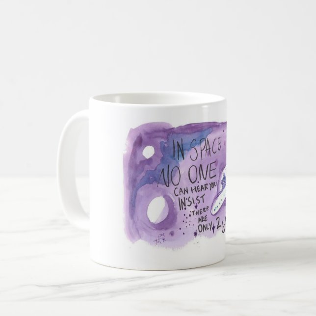 Non-binary Space Mug (Front Left)