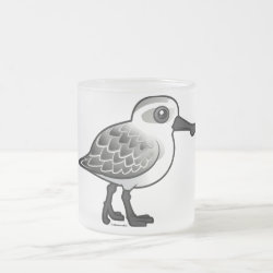 Spoon-billed Sandpiper non-breeding Frosted Glass Mug