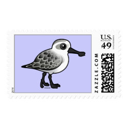 Spoon-billed Sandpiper non-breeding Medium Stamp 2.1