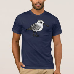Spoon-billed Sandpiper non-breeding Men's Basic American Apparel T-Shirt