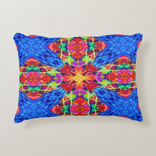 Non-Denominational Happy Holidays Accent Pillow (Front)