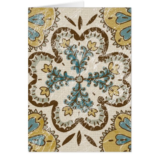 Non-Embellished Batik Square II Cards (Front)