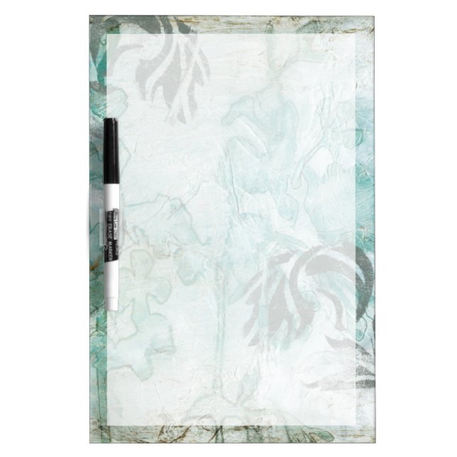 Non-Embellished Flower Spray III Dry-Erase Board (Front)