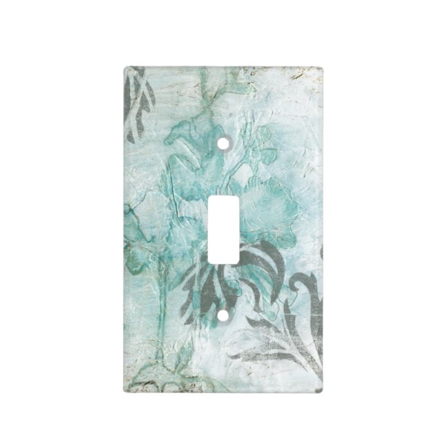 Non-Embellished Flower Spray III Light Switch Cover (Front)