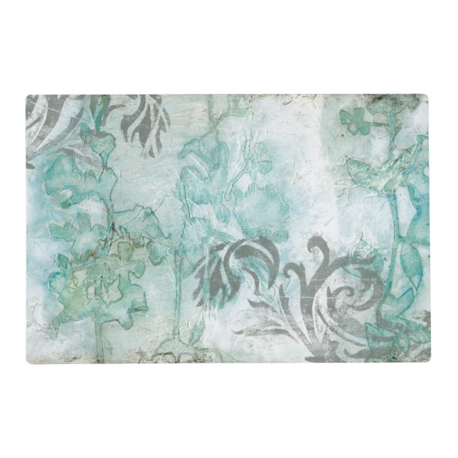 Non-Embellished Flower Spray III Placemat (Front)