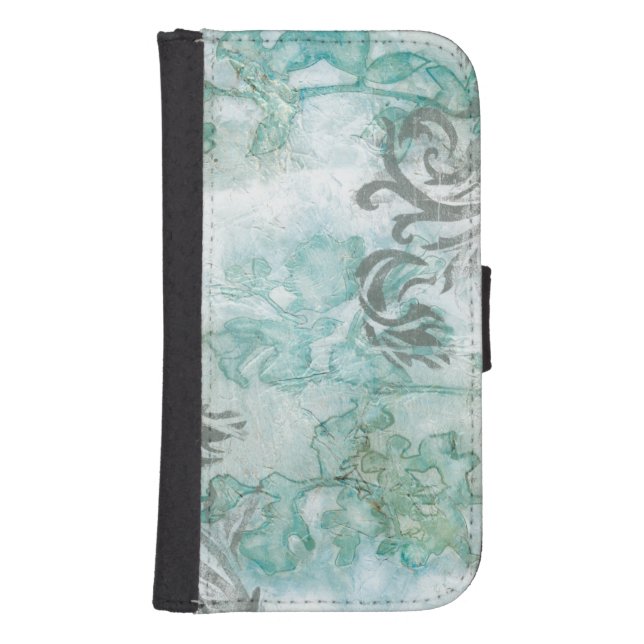 Non-Embellished Flower Spray III Samsung Galaxy Wallet Case (Front)
