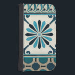 Non-Embellished Indigo Frieze II Samsung S4 Wallet Case<br><div class="desc">Home Décor</div>