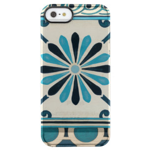Non-Embellished Indigo Frieze II Clear iPhone SE/5/5s Case