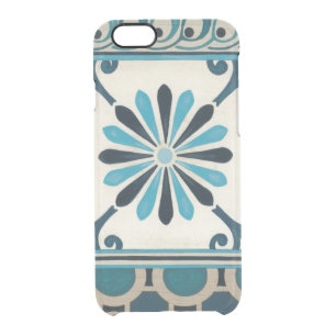 Non-Embellished Indigo Frieze II Clear iPhone 6/6S Case
