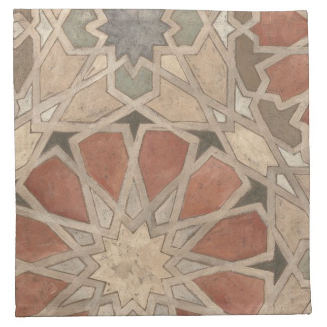 Non-Embellished Marrakesh Design I Napkin (Front)