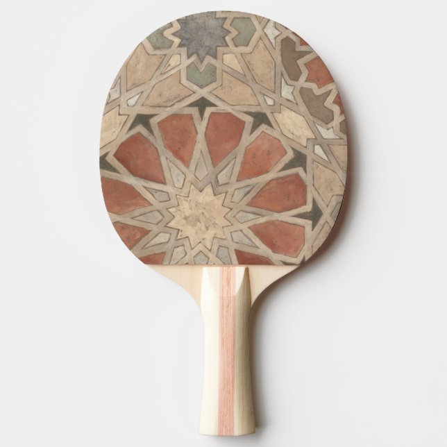 Non-Embellished Marrakesh Design I Ping Pong Paddle (Front)