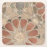 Non-Embellished Marrakesh Design I Square Paper Coaster<br><div class="desc">Home Décor</div>