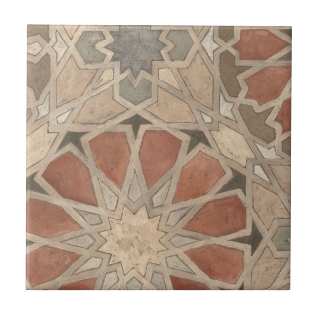 Non-Embellished Marrakesh Design I Tile (Front)