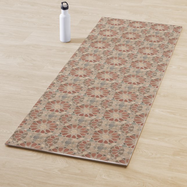 Non-Embellished Marrakesh Design I Yoga Mat (In Situ)