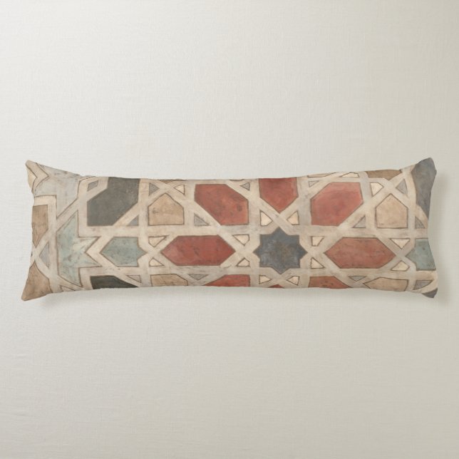 Non-Embellished Marrakesh Design II Body Pillow (Front)