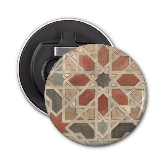 Non-Embellished Marrakesh Design II Bottle Opener (Front)
