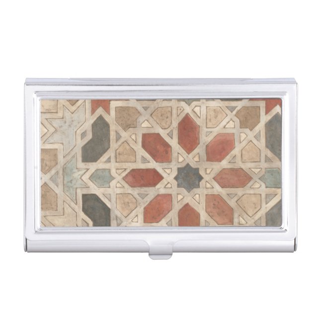 Non-Embellished Marrakesh Design II Case For Business Cards (Front)