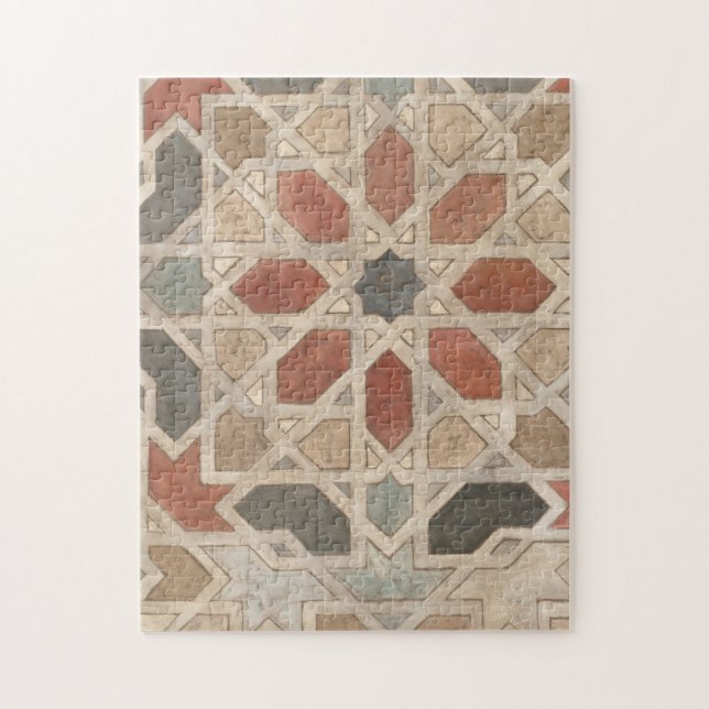 Non-Embellished Marrakesh Design II Jigsaw Puzzle (Vertical)