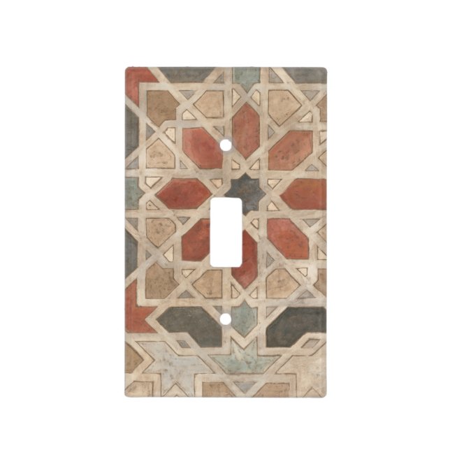 Non-Embellished Marrakesh Design II Light Switch Cover (Front)
