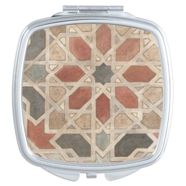 Non-Embellished Marrakesh Design II Mirror For Makeup (Front)
