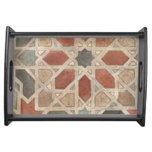 Non-Embellished Marrakesh Design II Serving Tray
