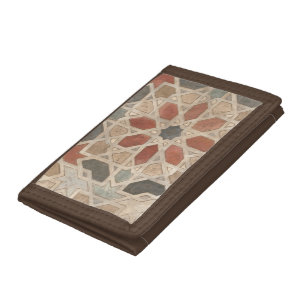 Non-Embellished Marrakesh Design II Trifold Wallet