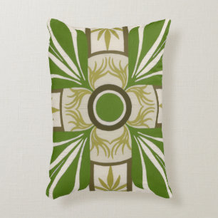 Non-Embellished Palm Motif I Accent Pillow