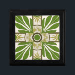 Non-Embellished Palm Motif I Jewelry Box<br><div class="desc">Home Décor</div>