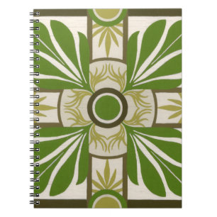 Non-Embellished Palm Motif I Notebook