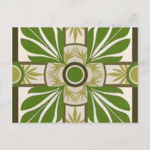 Non-Embellished Palm Motif I Postcard