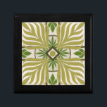 Non-Embellished Palm Motif II Keepsake Box<br><div class="desc">Home Décor</div>
