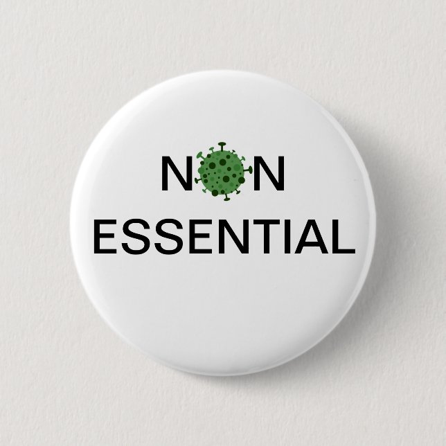 Non-Essential Employee Button (Front)