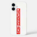 Non-essential Stamp iPhone 16 Case