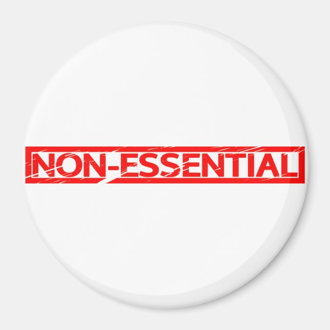 Non-essential Stamp Magnet (Front)