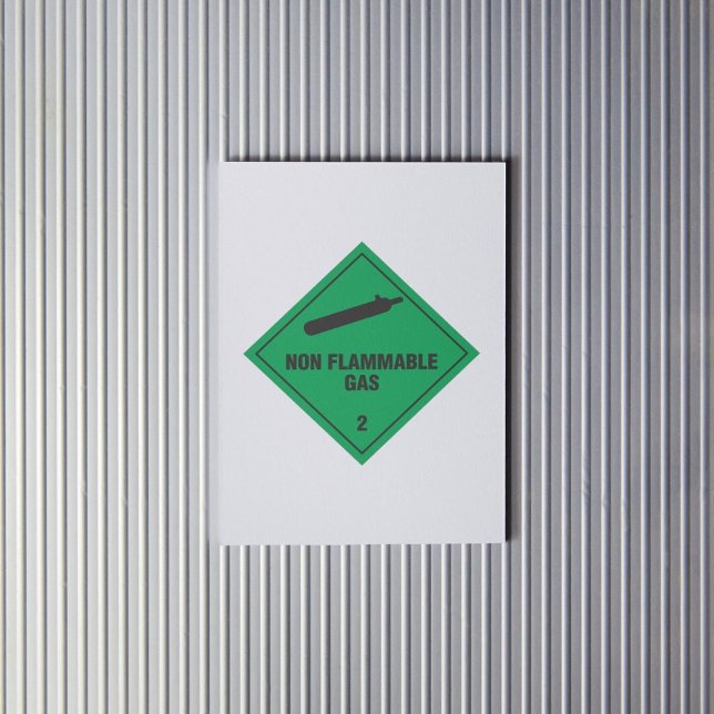 Non Flammable Gas 2 Label (Creator Uploaded)