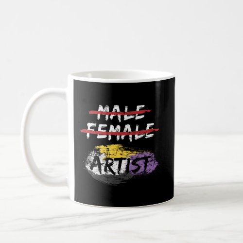 Non Gender Asexual Androgyne Non Binary Coffee Mug