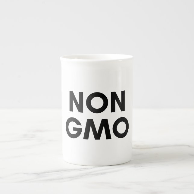 non gmo bone china mug (Front)
