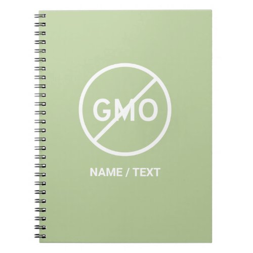 Non_GMO eco friendly natural branding customized Notebook