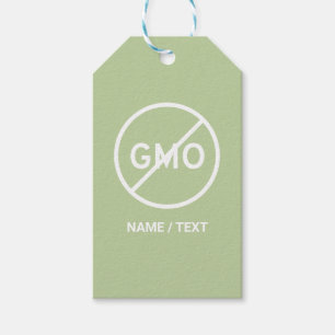 Non-GMO eco friendly natural branding personalized Gift Tags