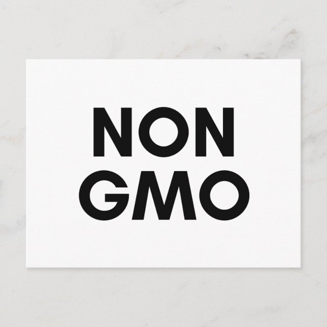 non gmo postcard (Front)