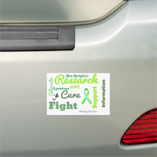 Non_Hodgkin Lymphoma Awareness Car Magnet