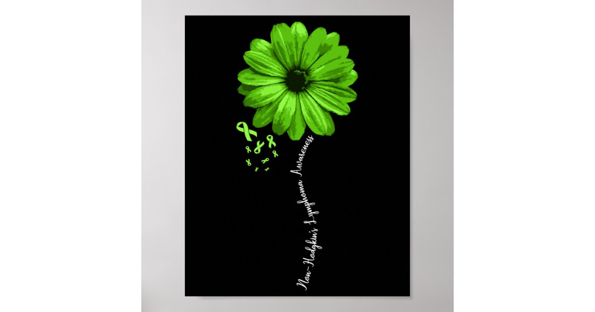 Non-hodgkin’s Lymphoma Awareness Warrior Pretty Poster | Zazzle