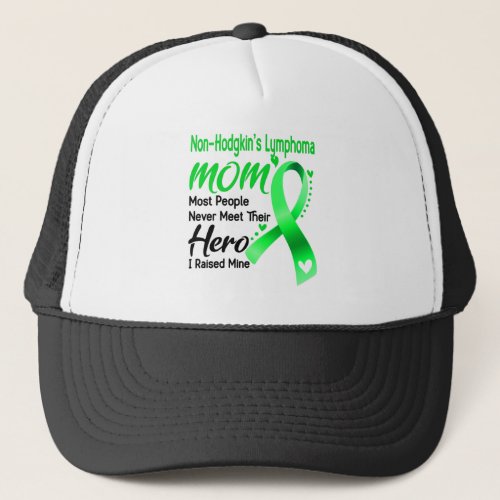 Non_Hodgkins Lymphoma Awareness Month Ribbon Gift Trucker Hat