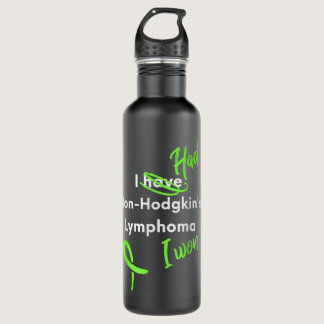 Non Hodgkins Lymphoma Awareness Remission Lymphoma Stainless Steel Water Bottle
